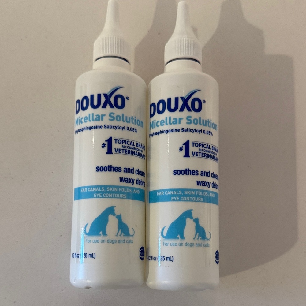 NEW Douxo Micellar Solution Ear & Skin Cleanser - (2 Pack)